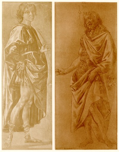 Study on a Standing Young Saint with a Palm Tree by Francesco di Stefano Pesellino