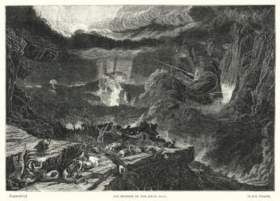The Opening of the Sixth Seal by Francis (after) Danby