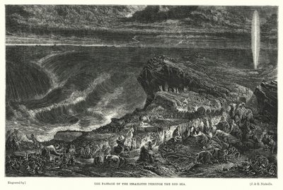 The Passage of the Israelites through the Red Sea by Francis (after) Danby