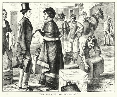 Illustration for Great Expectations by Charles Dickens by Francis Arthur Fraser