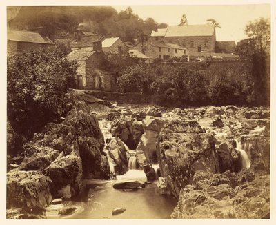 At Pont y pair, Bettws-y-Coed, North Wales by Francis Bedford