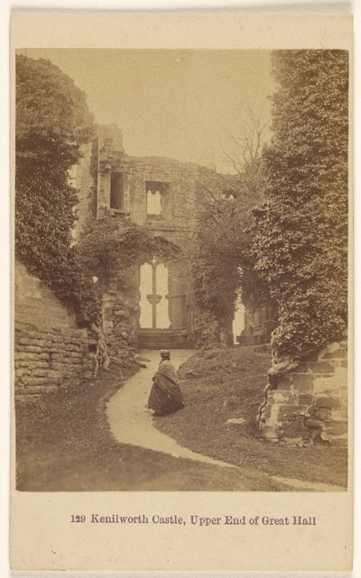 Kenilworth, Upper End of Great Hall by Francis Bedford