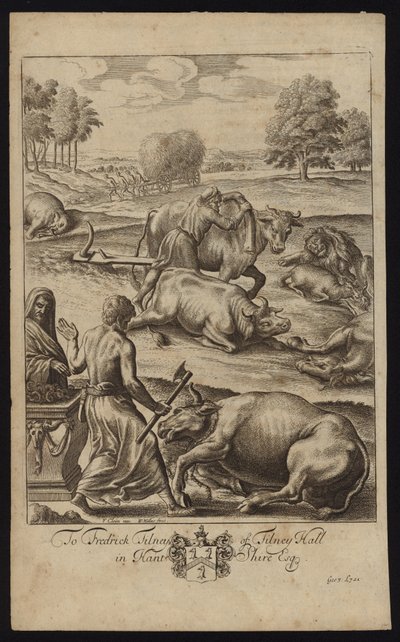 Cattle plague by Francis Cleyn