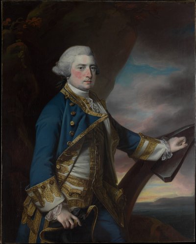 Admiral Harry Paulet (1719/20-1794), Sixth Duke of Bolton by Francis Cotes