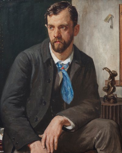 Portrait of Charles Holden by Francis Dodd