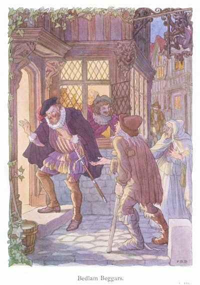 Bedlam Beggars by Francis Donkin Bedford
