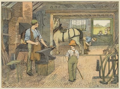 Blacksmith by Francis Donkin Bedford