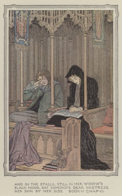 Illustration for The History of Henry Esmond by Francis Donkin Bedford