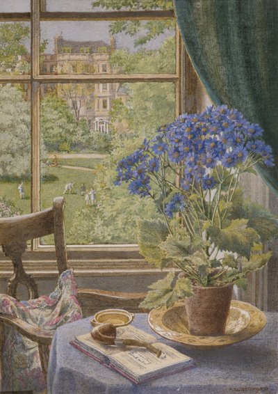 Ladbroke Square from my Studio by Francis Donkin Bedford