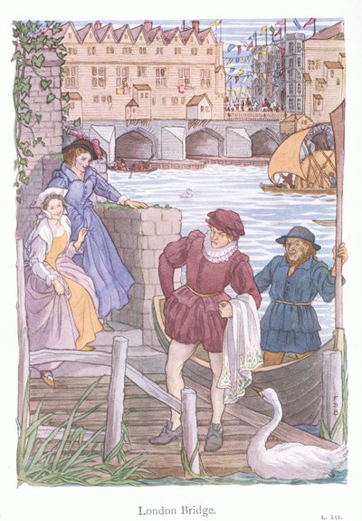 London Bridge by Francis Donkin Bedford