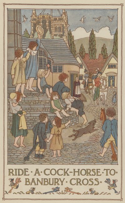 Ride a cock-horse to Banbury Cross by Francis Donkin Bedford