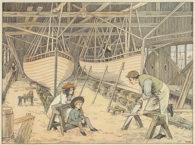 Shipbuilder by Francis Donkin Bedford