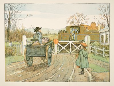 The Engine Driver, from Four and Twenty Toilers, published 1900 by Francis Donkin Bedford