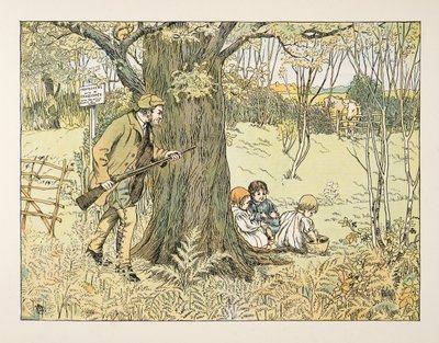 The Gamekeeper, from Four and Twenty Toilers, pub. 1900 by Francis Donkin Bedford