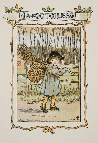 Vignette from Four and Twenty Toilers, published 1900 by Francis Donkin Bedford