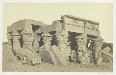 Koum Ombo, Upper Egypt, 1857 by Francis Frith