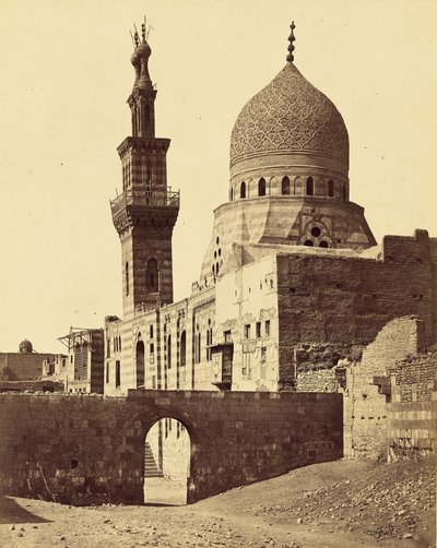 The Mosque of the Emeer Akhoor, Cairo by Francis Frith