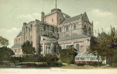 Romsey Abbey by Francis G. O. Stuart