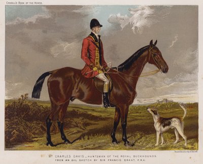 Mr. Charles Davis, Huntsman of the Royal Buckhounds by Francis Grant