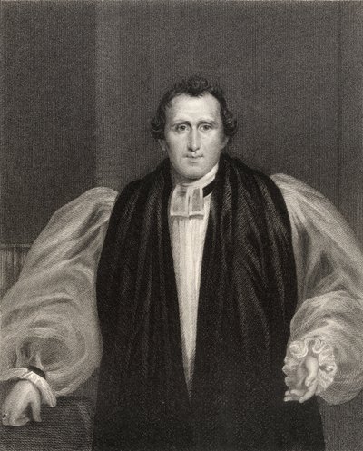 Reverend Daniel Wilson, engraved by J. Cochran, from 