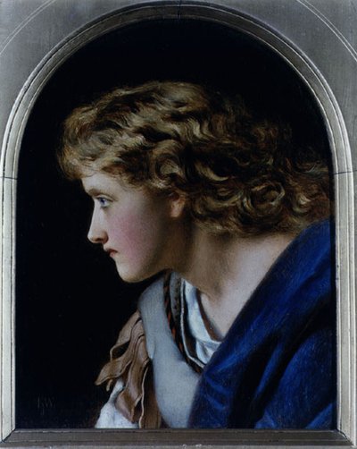 Head of a Girl by Francis John Wyburd