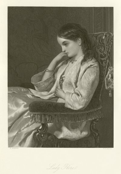 Lady Flora by Francis John Wyburd