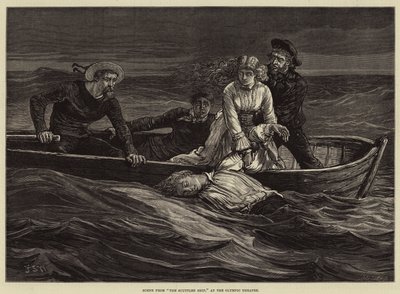 Scene from The Scuttled Ship, at the Olympic Theatre by Francis S. Walker