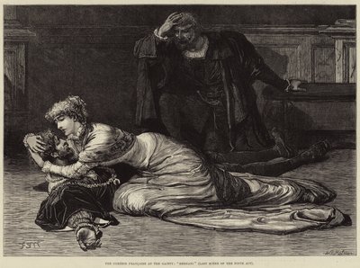 The Comedie Francaise at the Gaiety, Hernani, Last Scene of the Fifth Act by Francis S. Walker