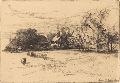 Old Willesley House by Francis Seymour Haden