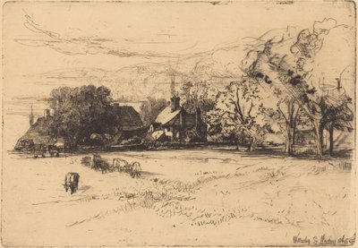 Old Willesley House by Francis Seymour Haden