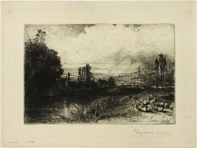 On the Test by Francis Seymour Haden