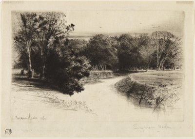 Sunset in Ireland by Francis Seymour Haden