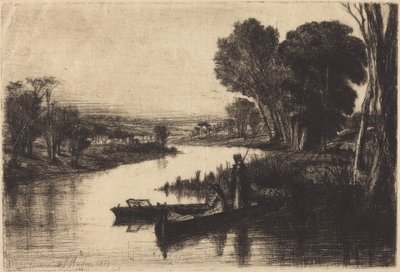 Thames Fishermen by Francis Seymour Haden
