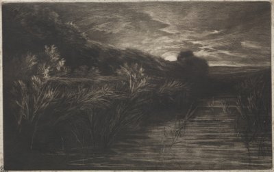 Winchelsea Canal by Francis Seymour Haden