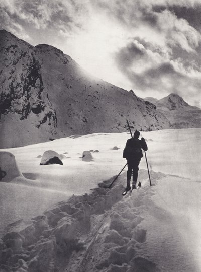 Eastern Alps: Afternoon on the Roseg Glacier by Francis Sydney Smythe