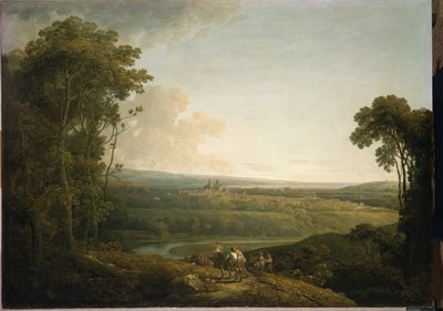 Exeter from Exwick by Francis Towne