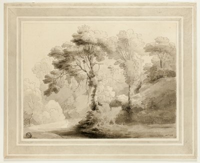 Wooded Landscape by Francis Towne