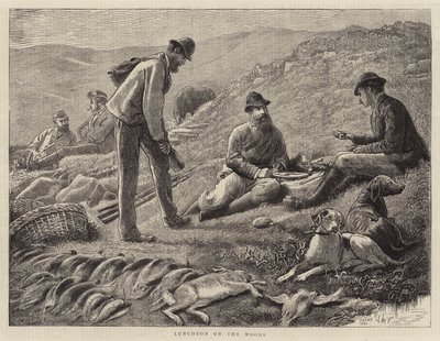 Luncheon on the Moors by Francis Wilfred Lawson