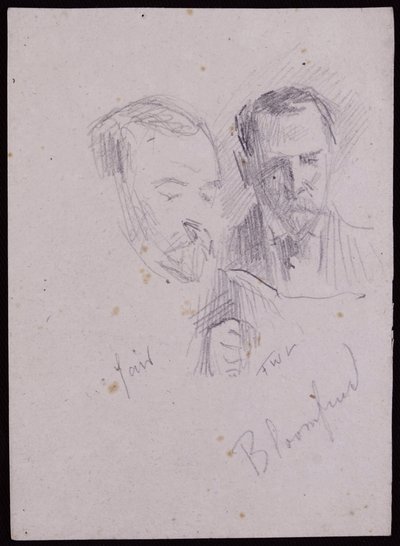 Portrait of Reginald Blomfield, c.1894 by Francis Wilfred Lawson