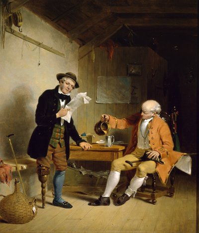 Commodore Trunnion and Jack Hatchway, c.1839 by Francis William Edmonds