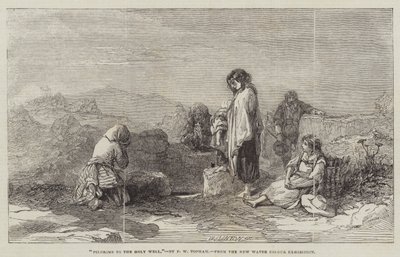 Pilgrims to the Holy Well by Francis William Topham