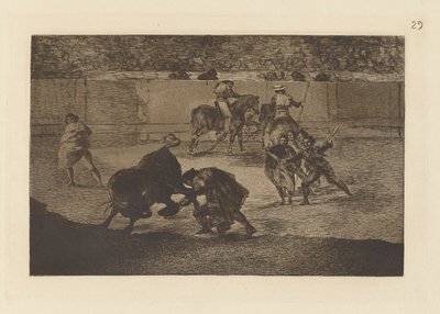 Pepe Illo Making the Pass by Francisco de Goya