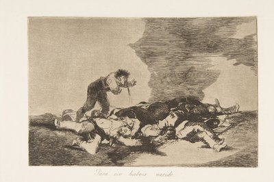 Plate 12 from The Disasters of War: This by Francisco de Goya