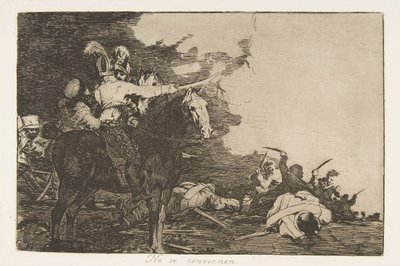Plate 17 from The Disasters of War by Francisco de Goya