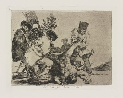 What More Can Be Done?, pl. 33 from the series The Disasters of War by Francisco de Goya