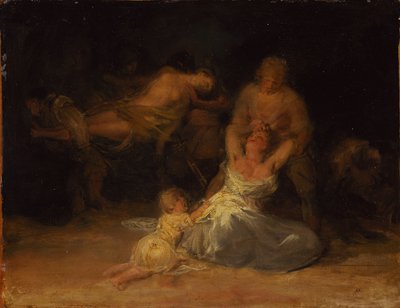 Act of Violence Against Two Women by Francisco Jose de Goya y Lucientes