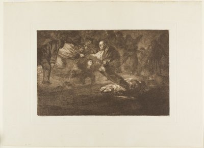 God Creates Them and They Join Up Together, plate 18 from Los Proverbios by Francisco Jose de Goya y Lucientes