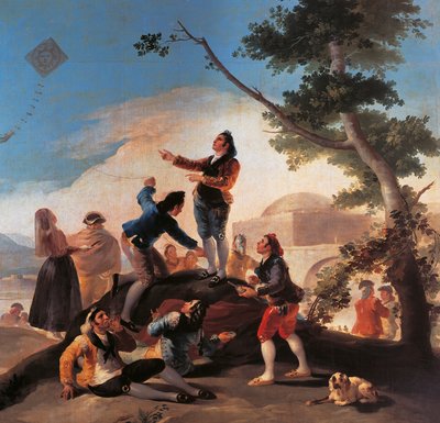 Kite by Francisco Jose de Goya y Lucientes