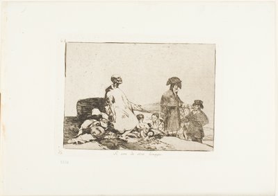 Perhaps They Are of Another Breed, Plate 61 from The Disasters of War by Francisco Jose de Goya y Lucientes