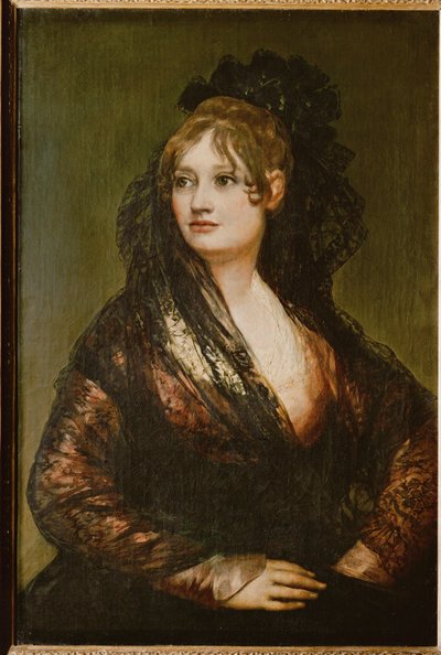 Portrait of Dona Isabel de Porcel, before 1805 by Francisco Jose de Goya y Lucientes